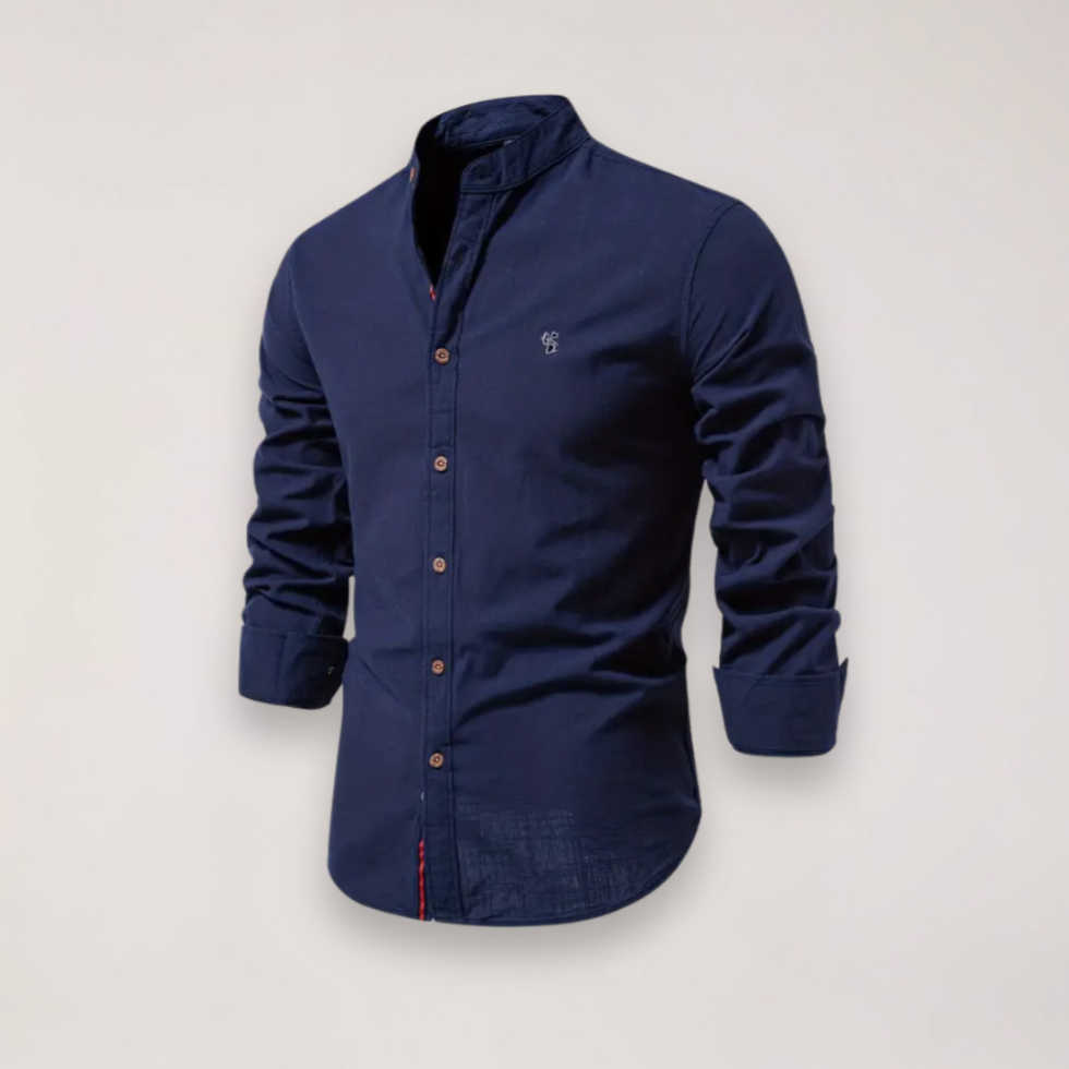 Tiago | Men’s Stand Collar Shirt