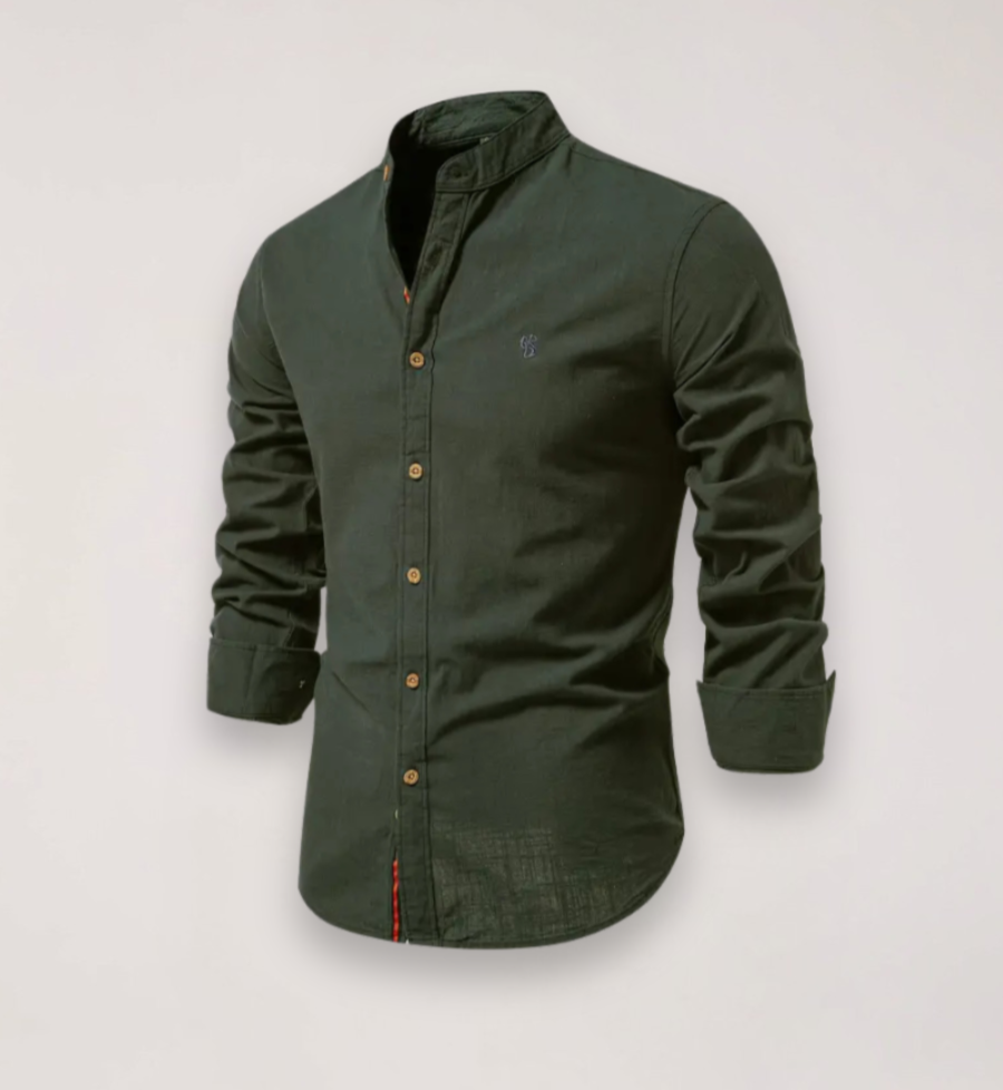 Tiago | Men’s Stand Collar Shirt