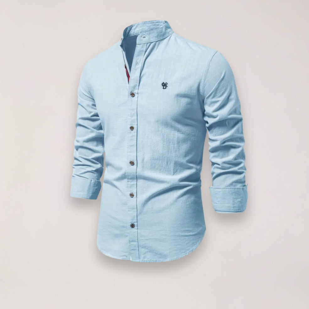 Tiago | Men’s Stand Collar Shirt