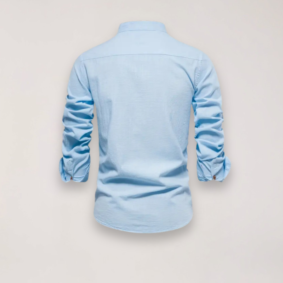 Tiago | Men’s Stand Collar Shirt
