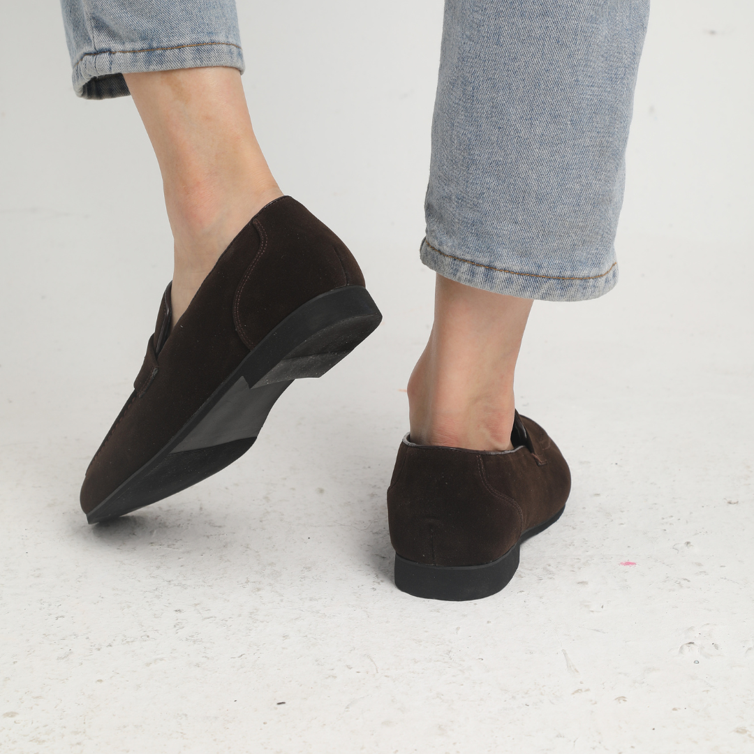 Bruno | Men’s Suede Penny Loafers