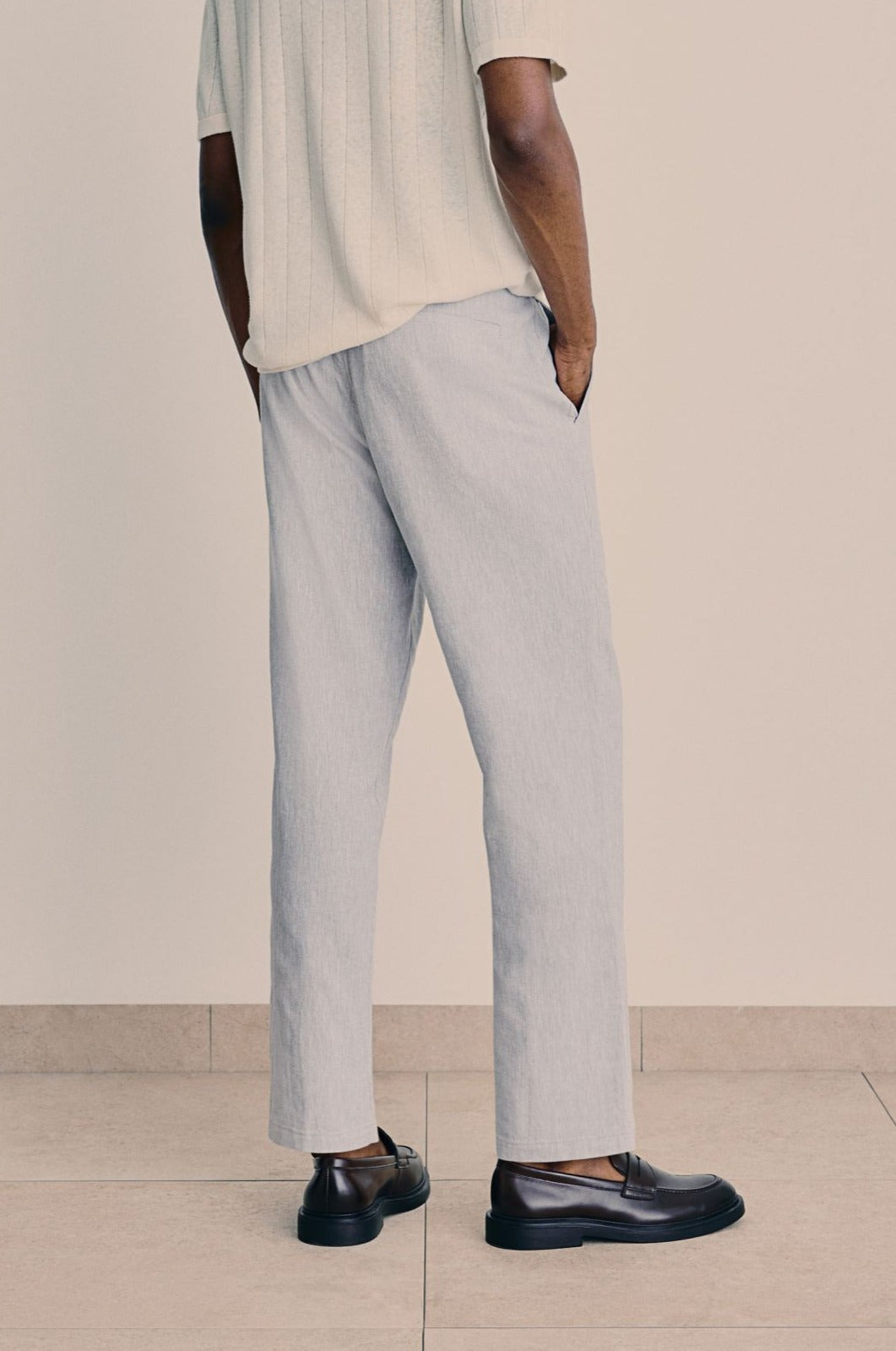 Finley | Men’s Flat-Front Drawstring Trousers