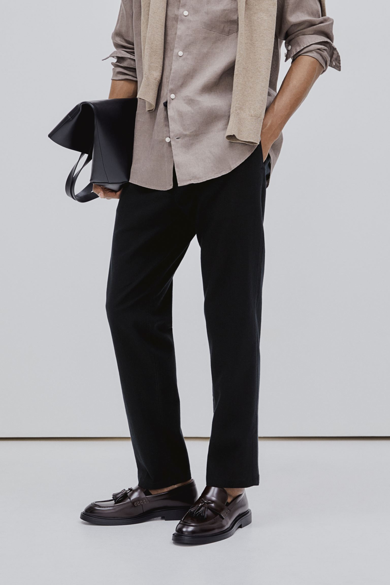 Finley | Men’s Flat-Front Drawstring Trousers