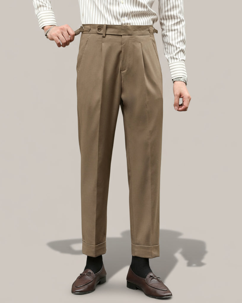 Robert | Men’s Straight Leg Tailored Trousers