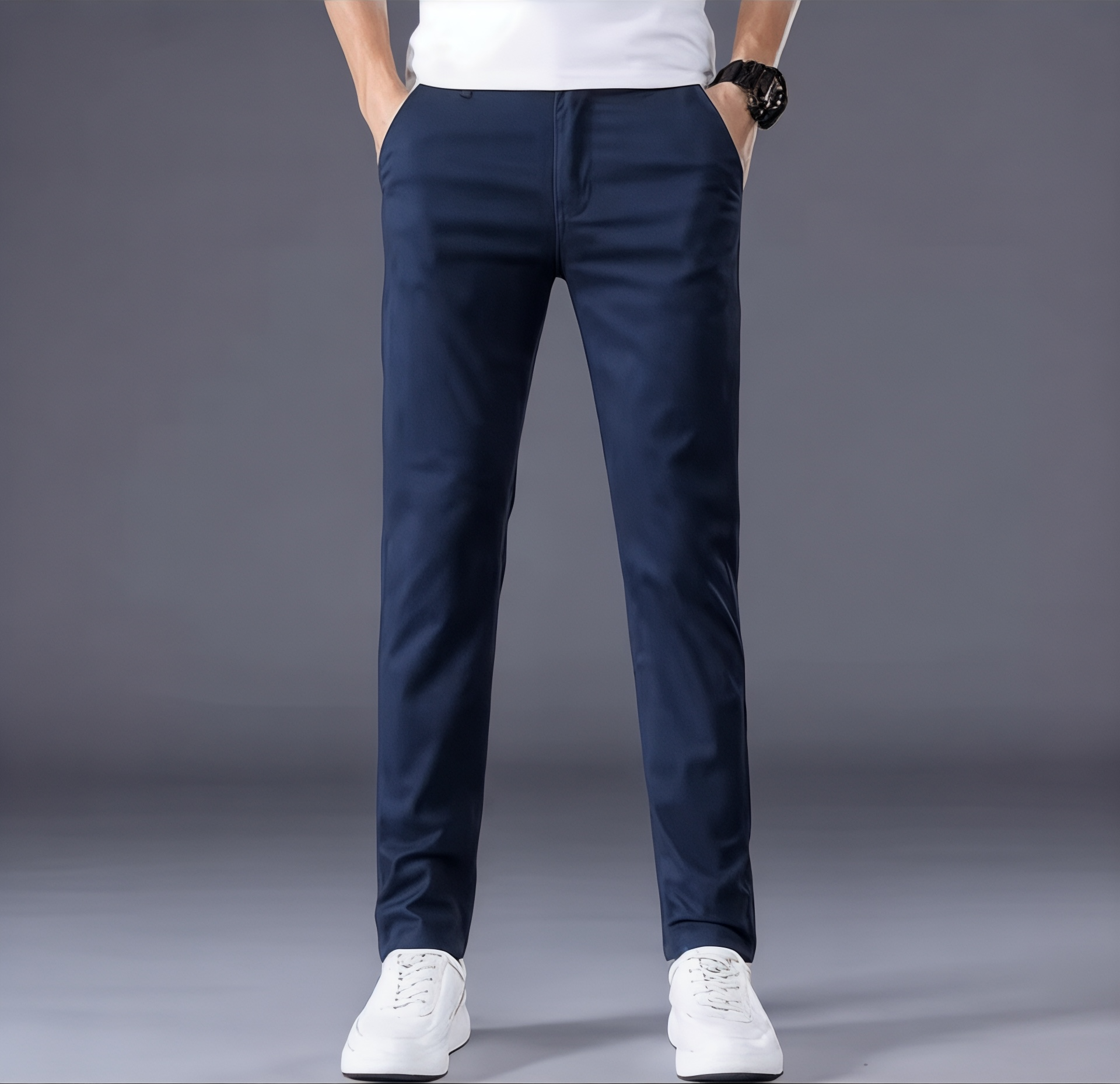 Frederick | Men’s Casual Slim Fit Trousers