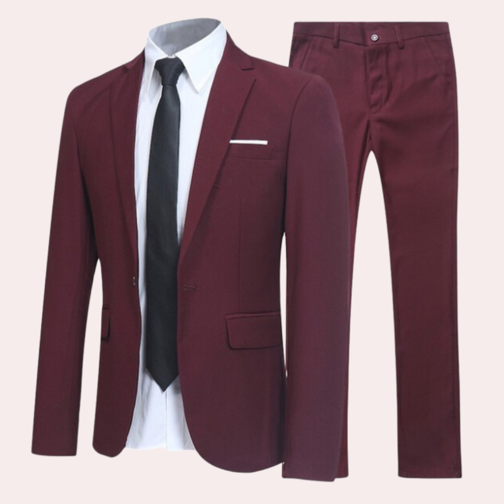 Randy | Men’s Notch Lapel Formal Two-Piece Suit