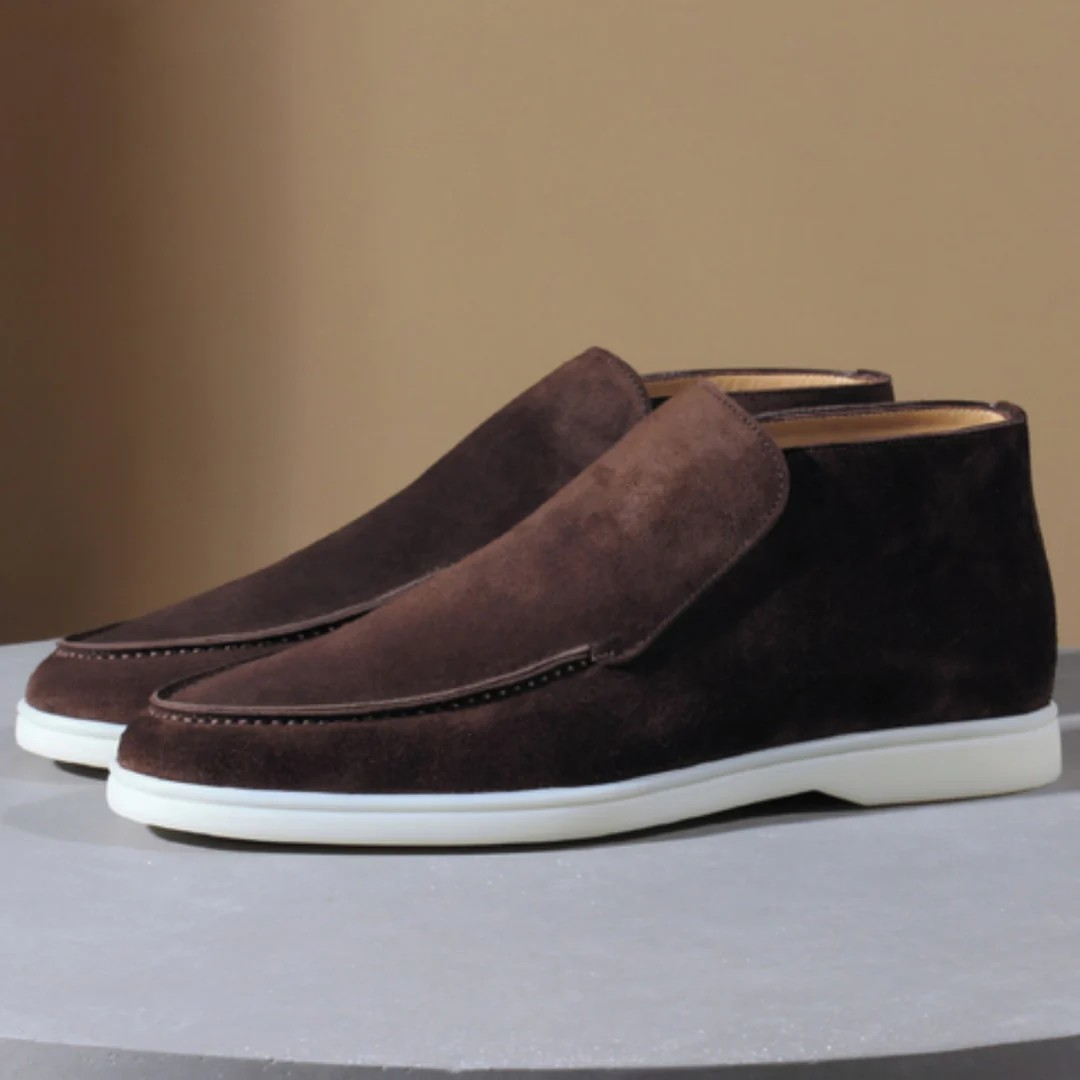 Bastian | Men’s Suede Chukka Loafers