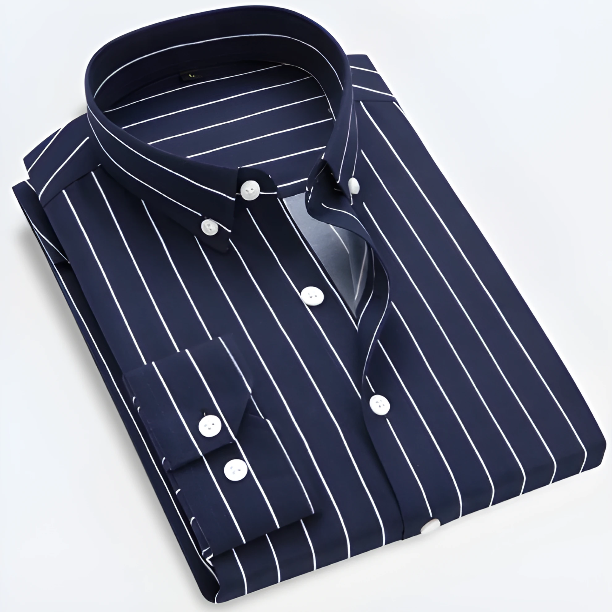 Ilarion | Men’s Long Sleeve Striped Shirt