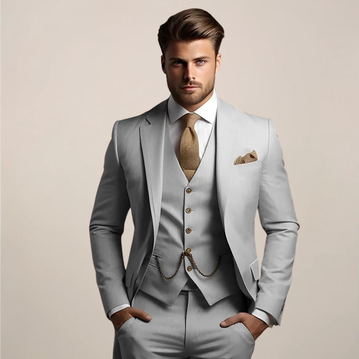 Jackson | Men’s Elegant Three-Piece Suit