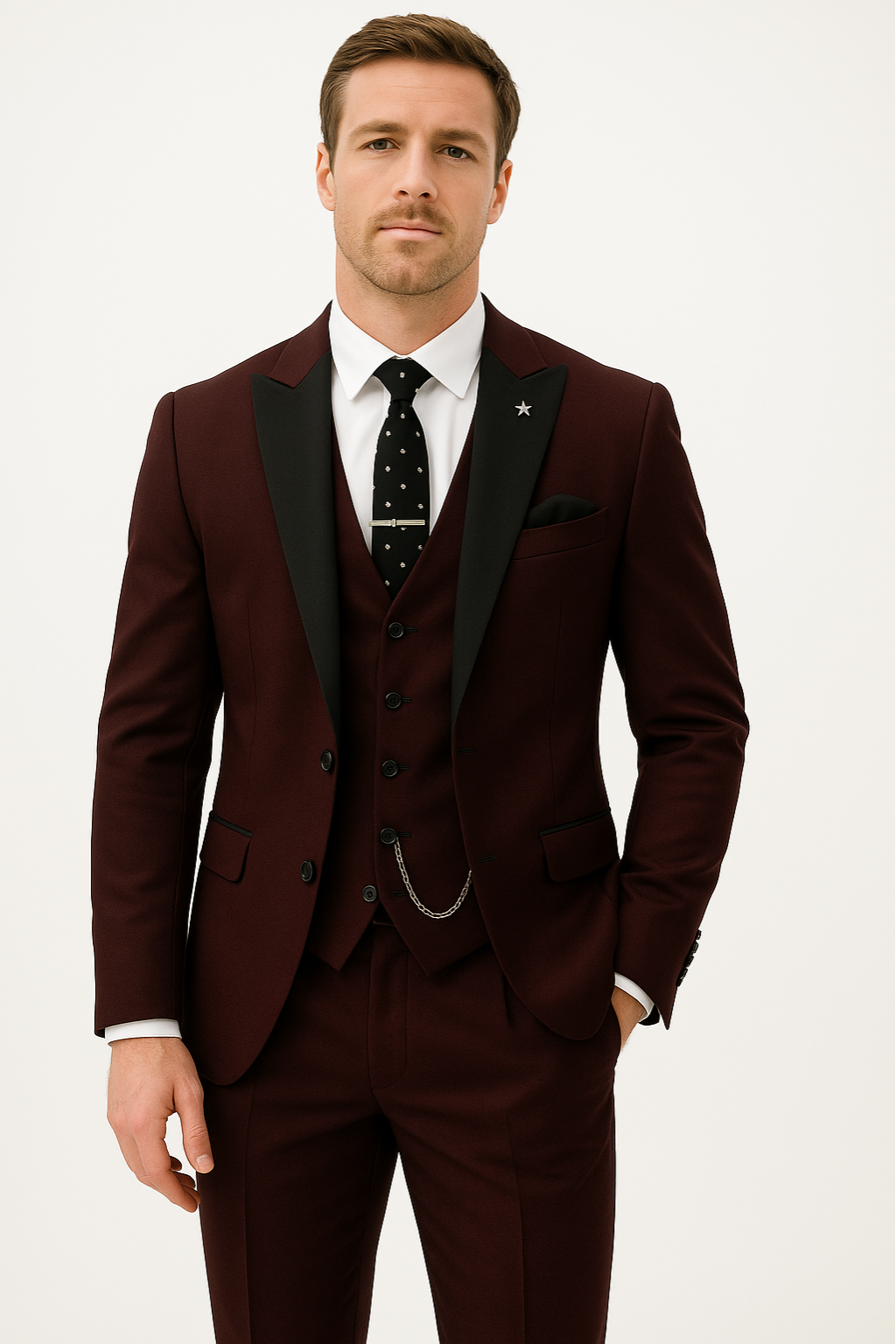 Henry | Men’s Five-Button Three-Piece Suit