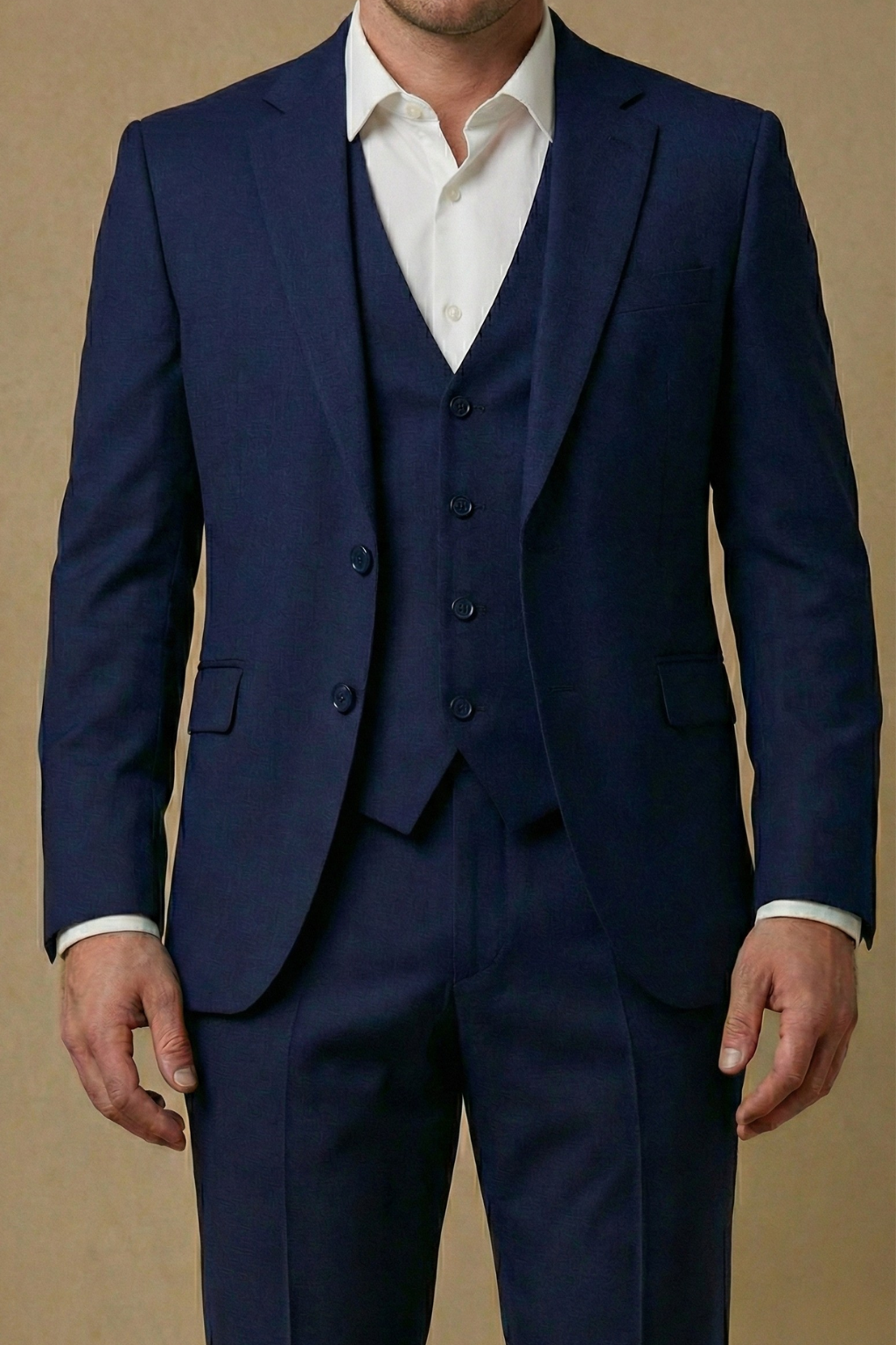 David | Men’s Formal Three-Piece Suit