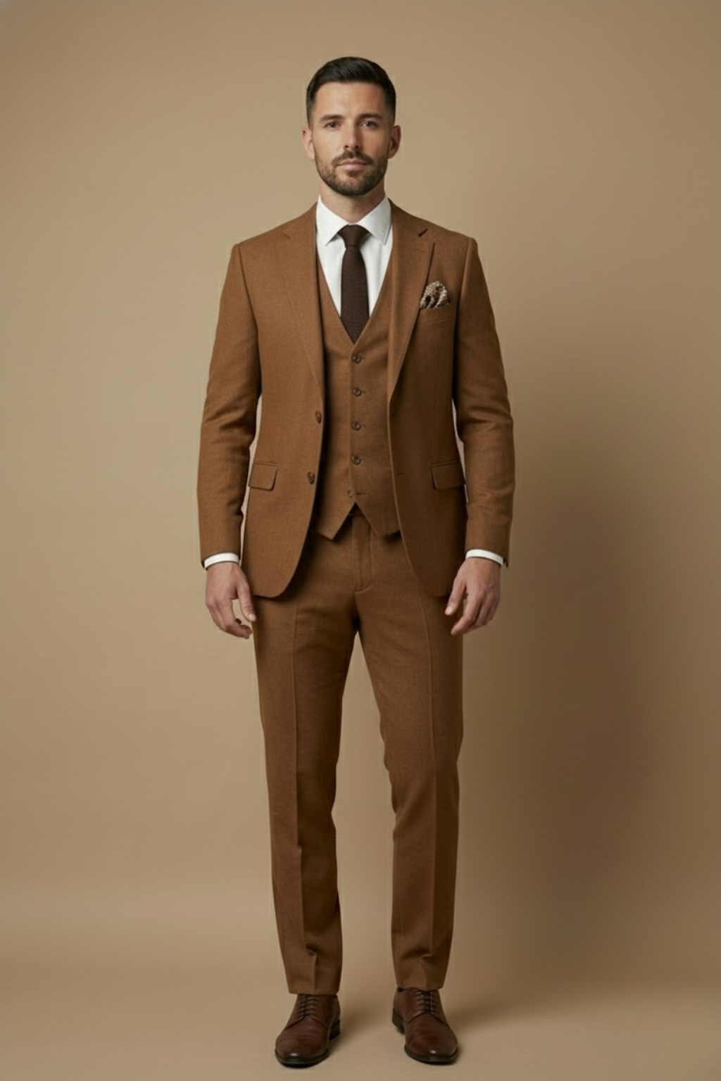 David | Men’s Formal Three-Piece Suit