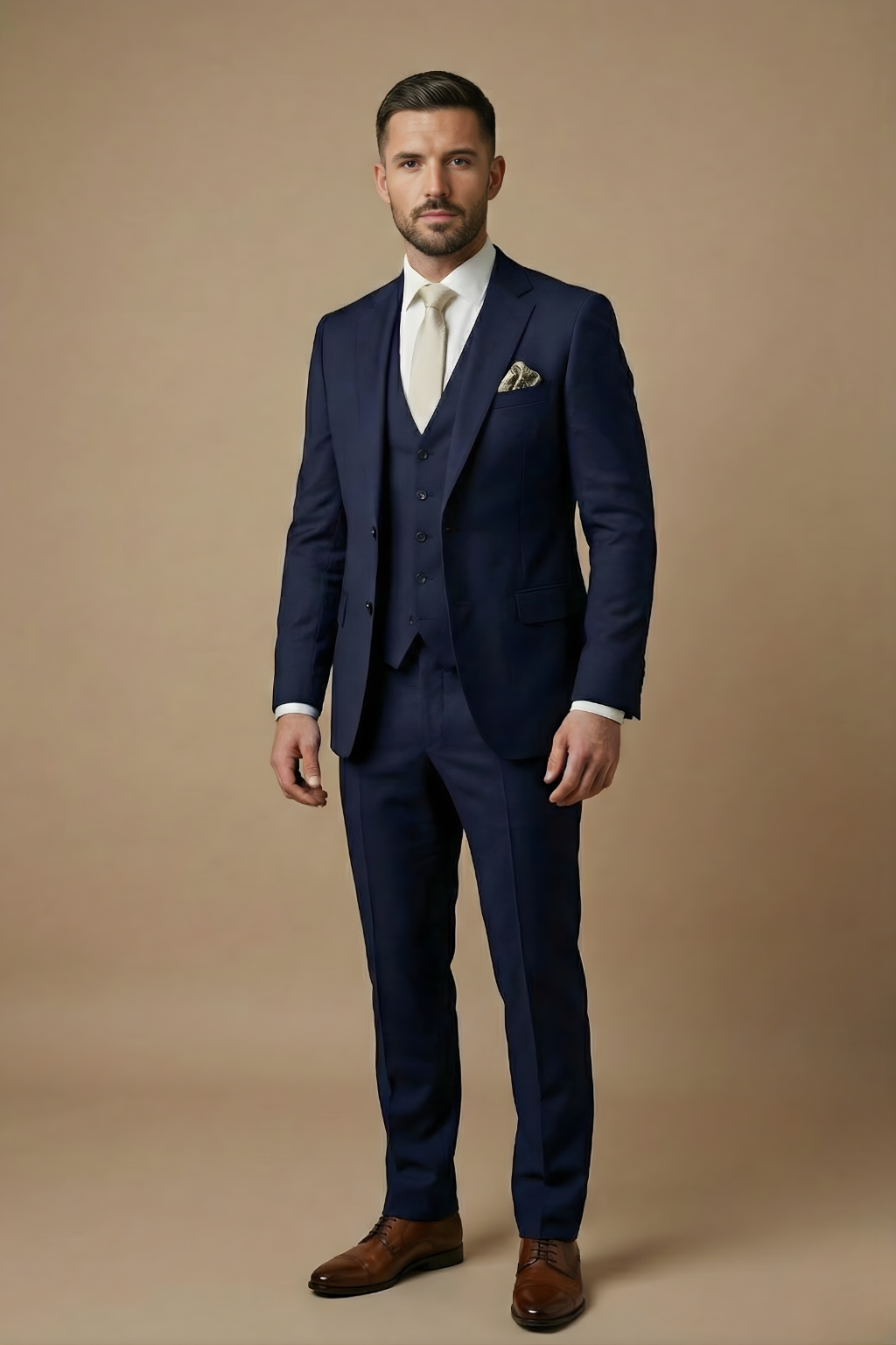 David | Men’s Formal Three-Piece Suit