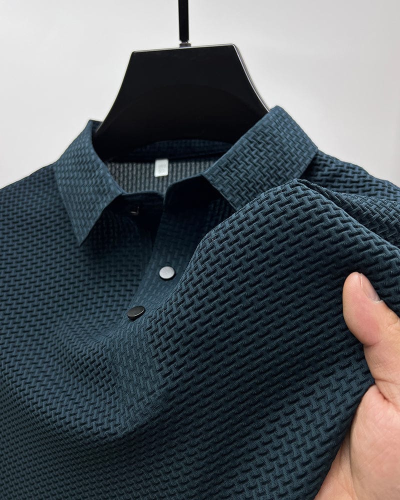 Edwin | Men's Textured Short Sleeve Polo