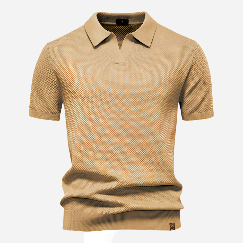 Marcus | Men’s Short Sleeve Knit Polo