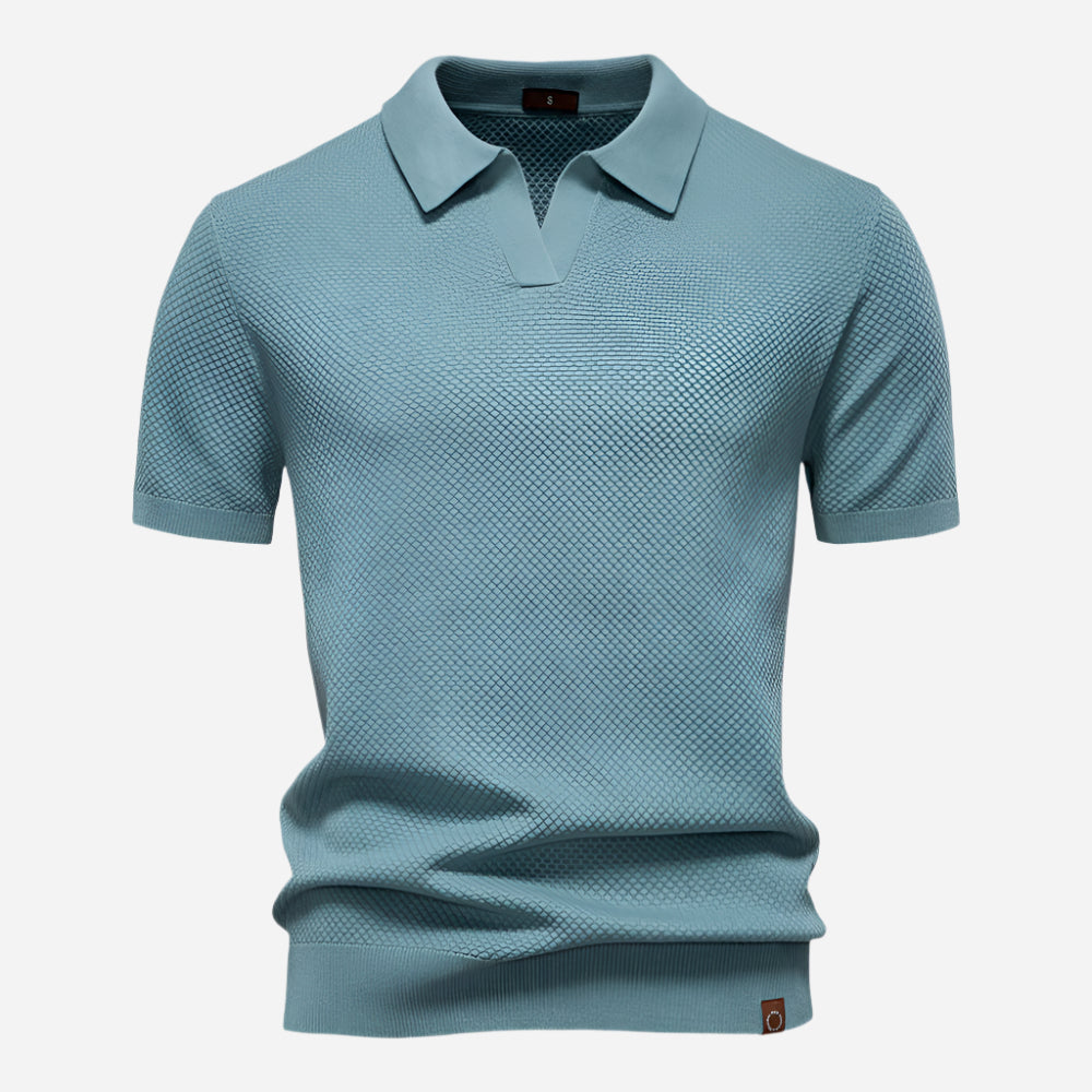 Marcus | Men’s Short Sleeve Knit Polo