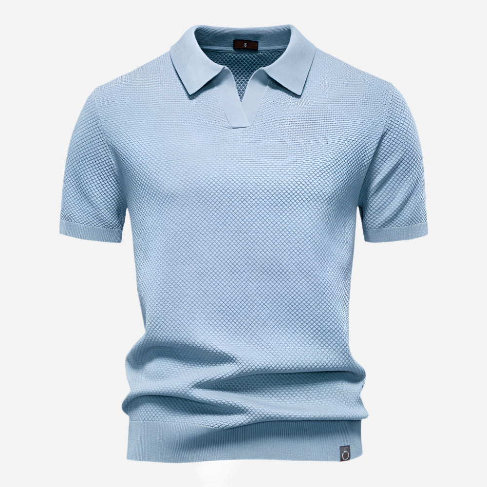 Marcus | Men’s Short Sleeve Knit Polo