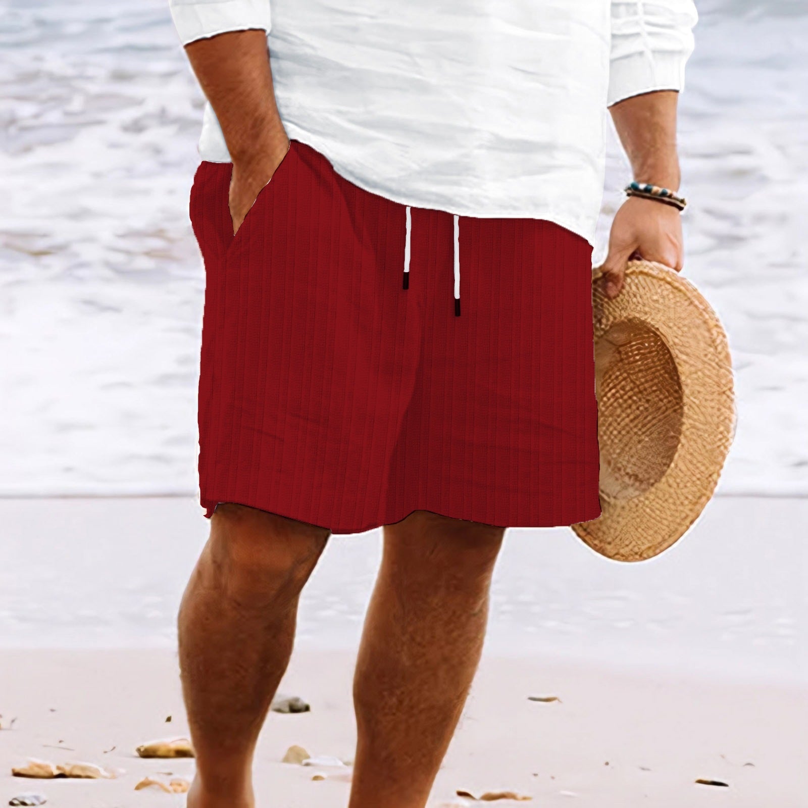 Dario | Men’s Striped Summer Shorts