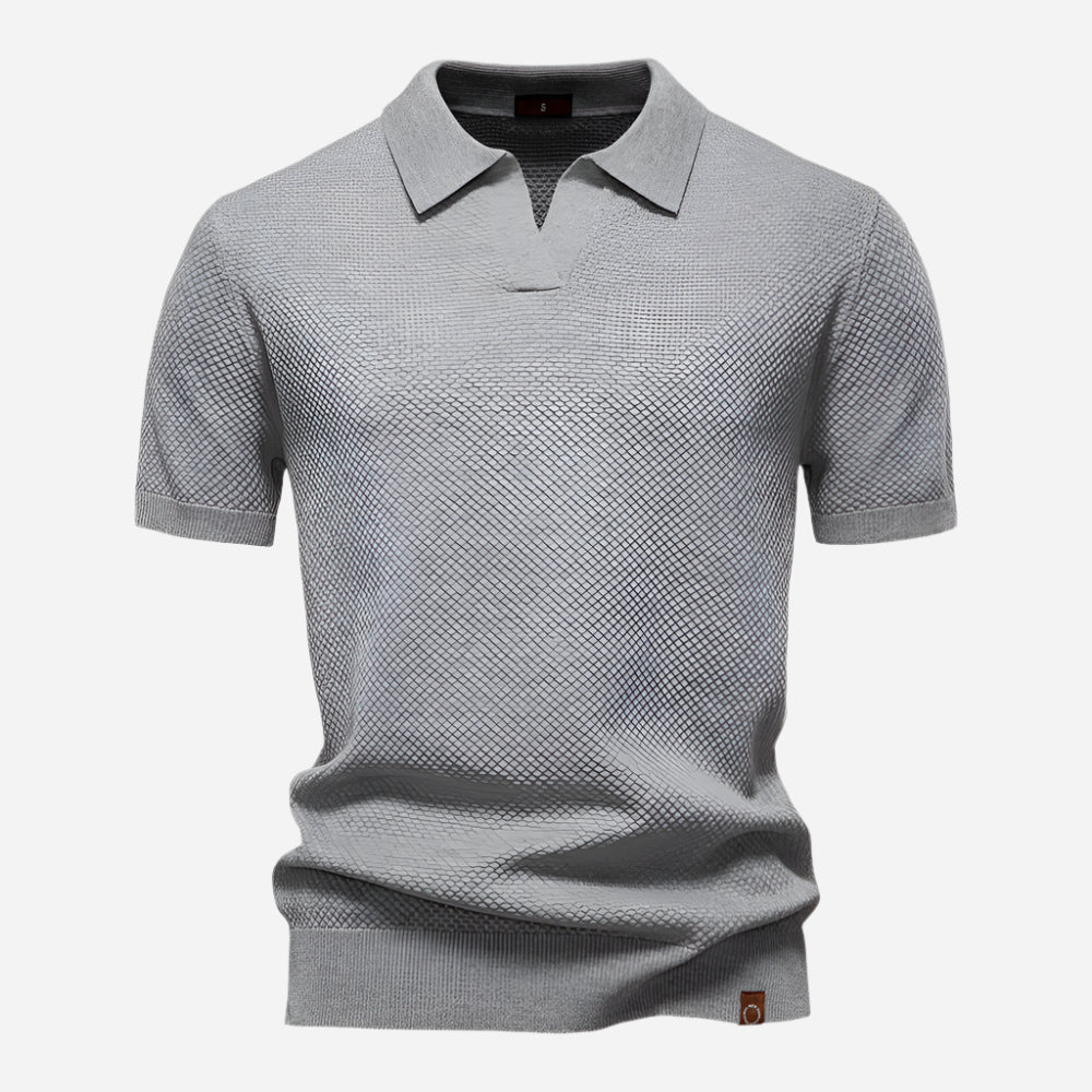 Marcus | Men’s Short Sleeve Knit Polo