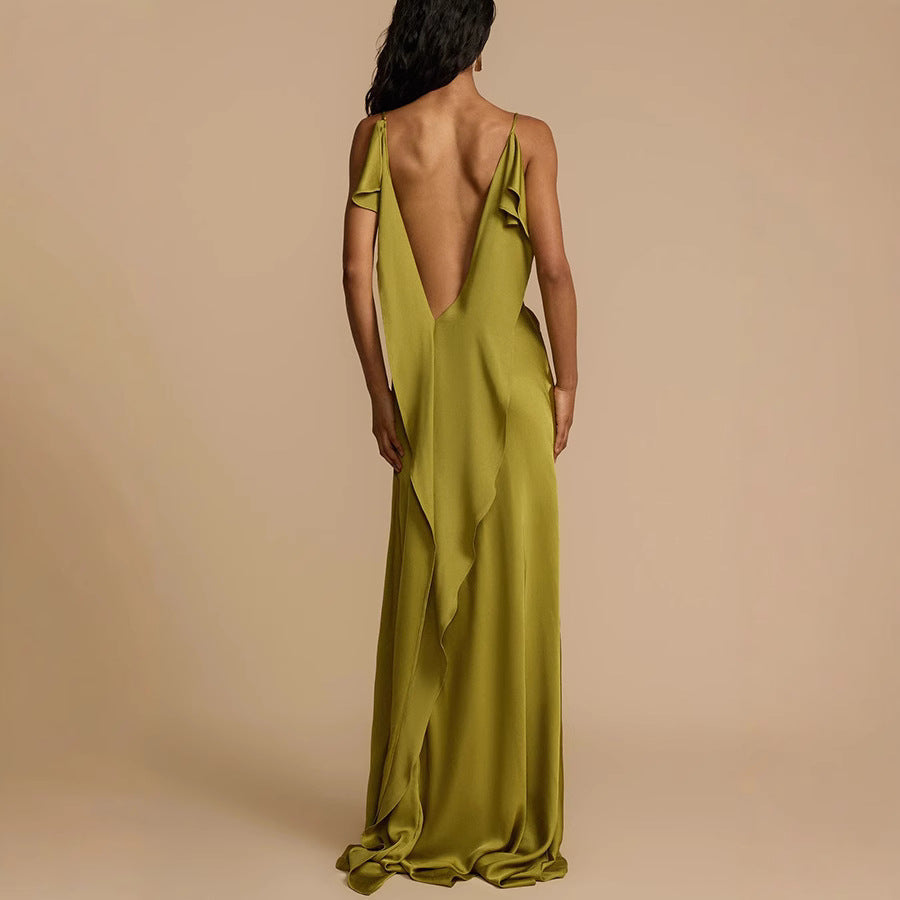 Nerea |  Women’s Sleeveless Slip Maxi Dress