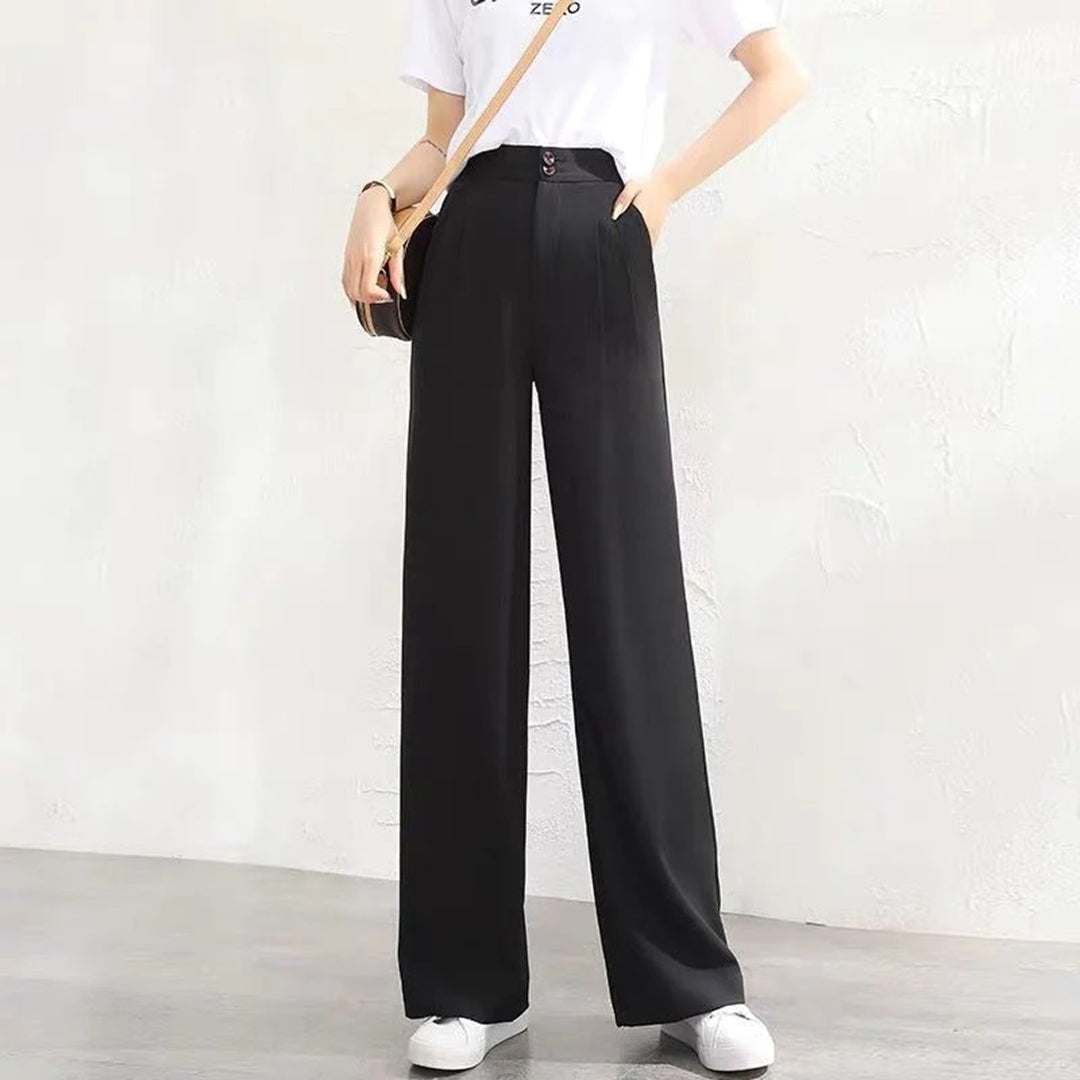 Gabrielle | Women’s High-Rise Drape Trousers