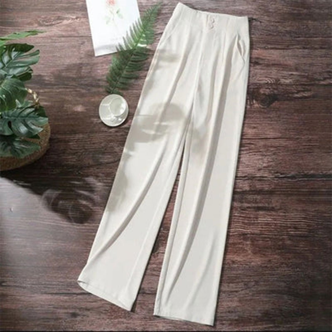 Gabrielle | Women’s High-Rise Drape Trousers