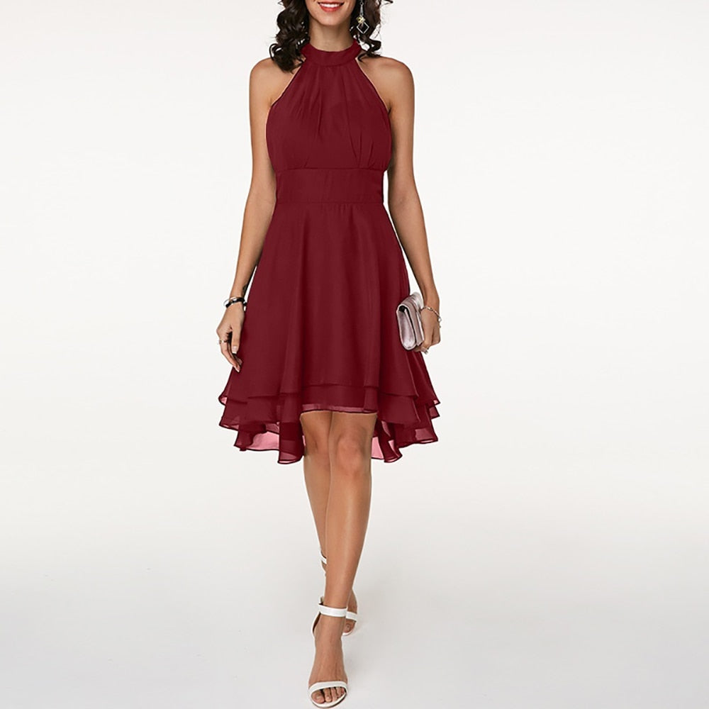 Elizabeth | Women’s Ruffle Mini Dress