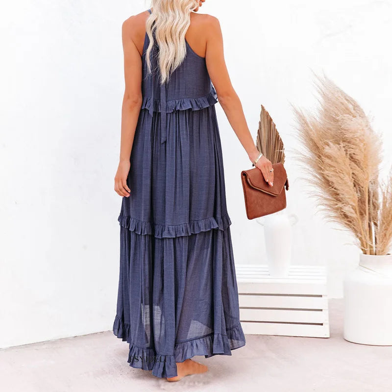 Kiersten | Women’s Sleeveless Maxi Dress