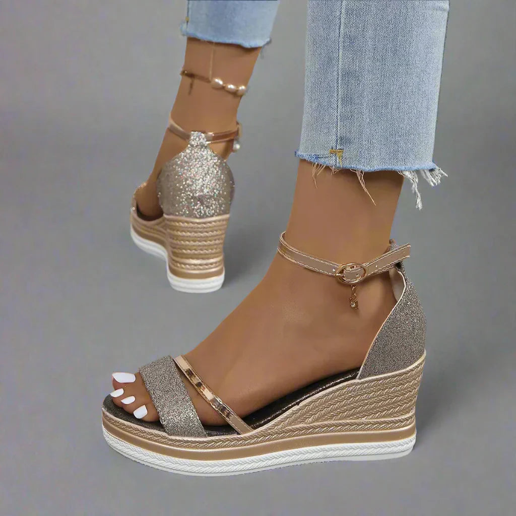 Federica | Women’s Wedge Strap Sandals