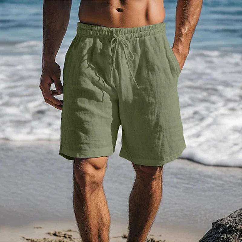 Giorgio | Linen Quick-Dry Summer Swim Shorts