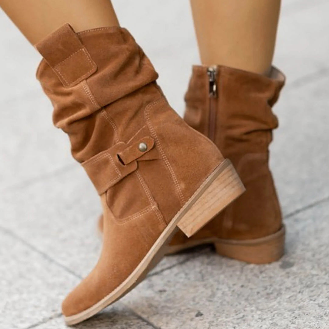 Salomea | Women’s Mid-Calf Slouch Boots