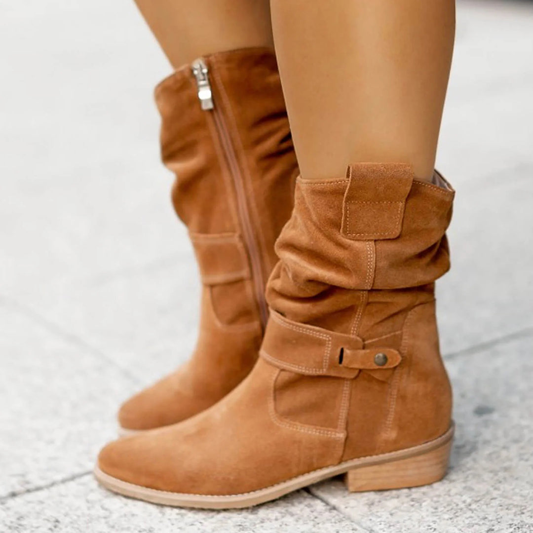 Salomea | Women’s Mid-Calf Slouch Boots