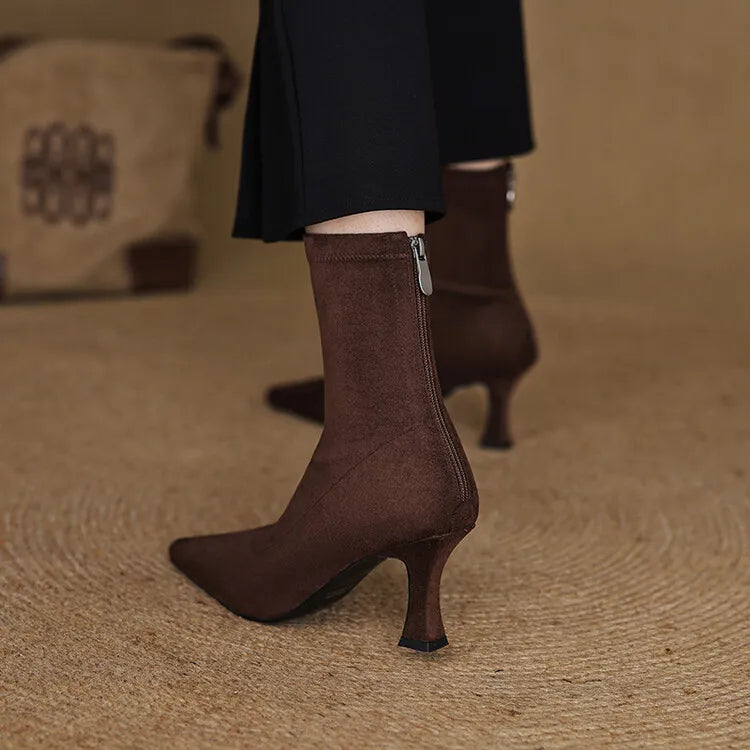 Boglarka | Women’s Heeled Ankle Boots