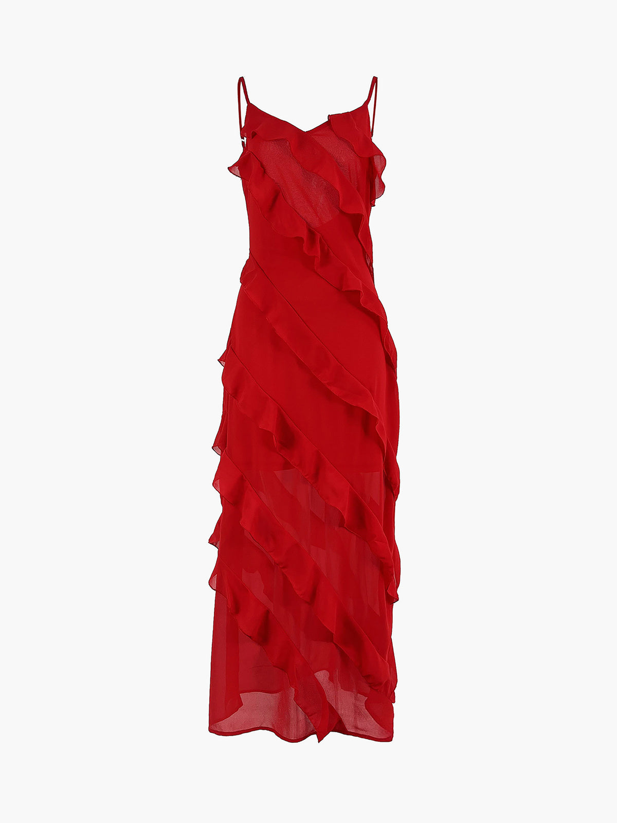 Fiona | Women’s Ruffle Maxi Dress