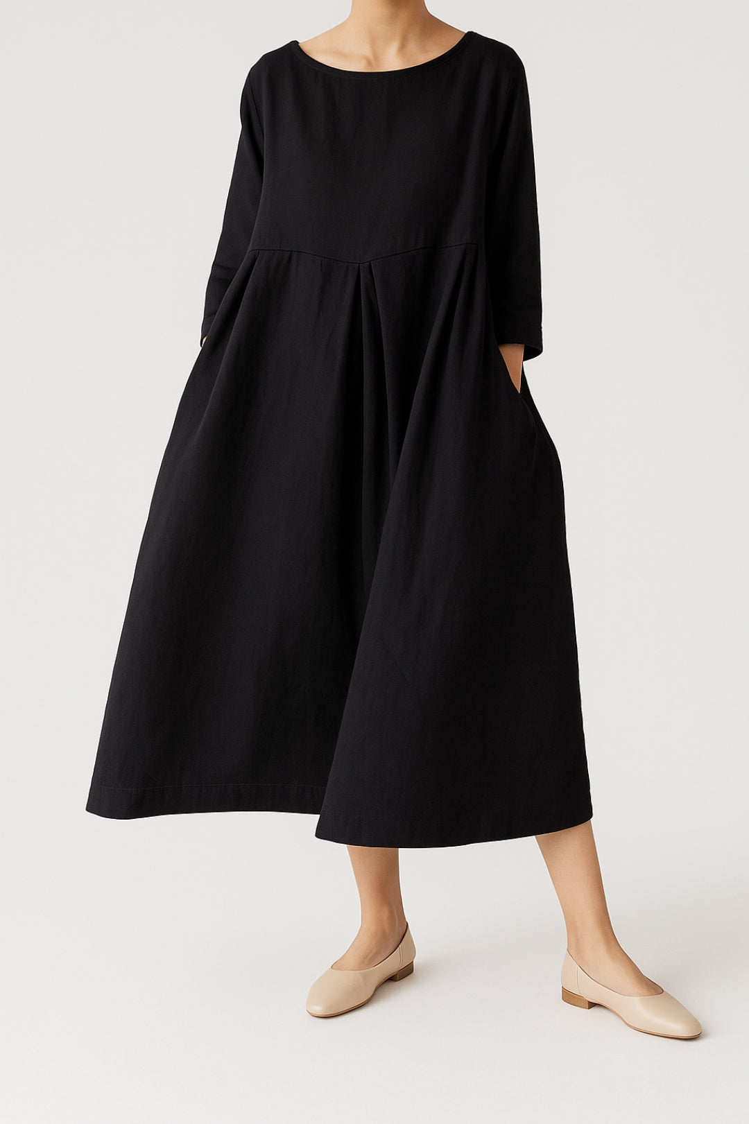 Dany | Women’s Pleated Midi Dress