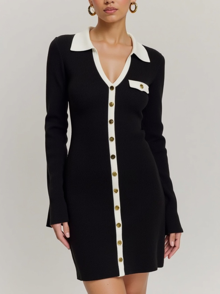 Violet | Women’s Knit Mini Dress