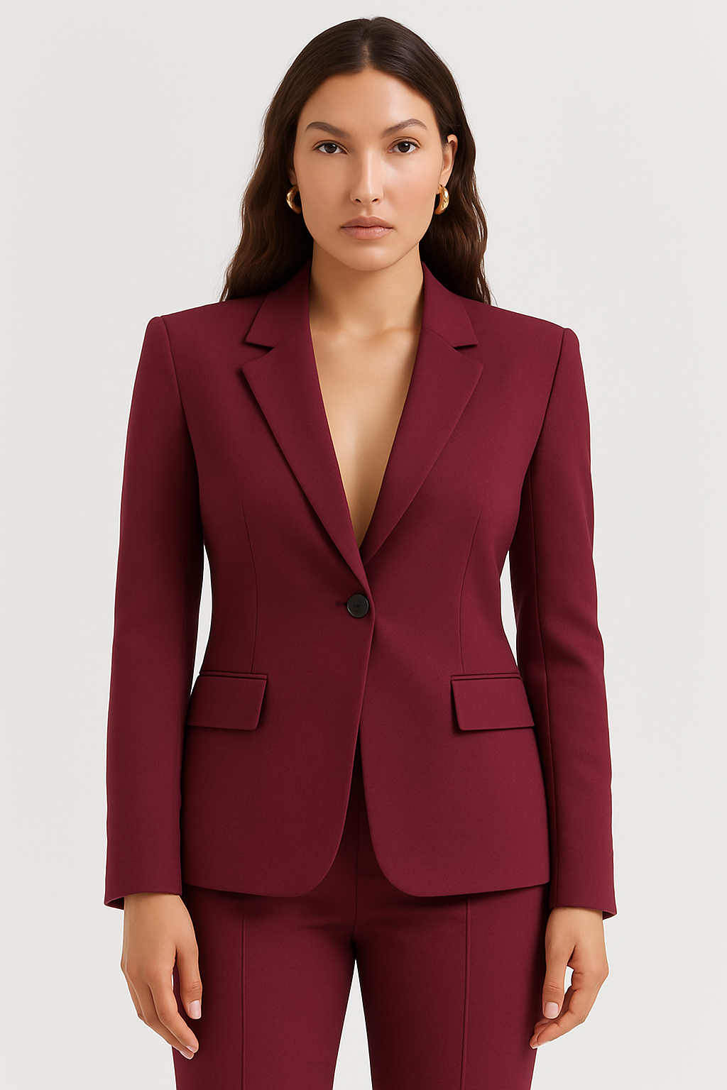Frieda | Women’s Tailored Single Button Blazer