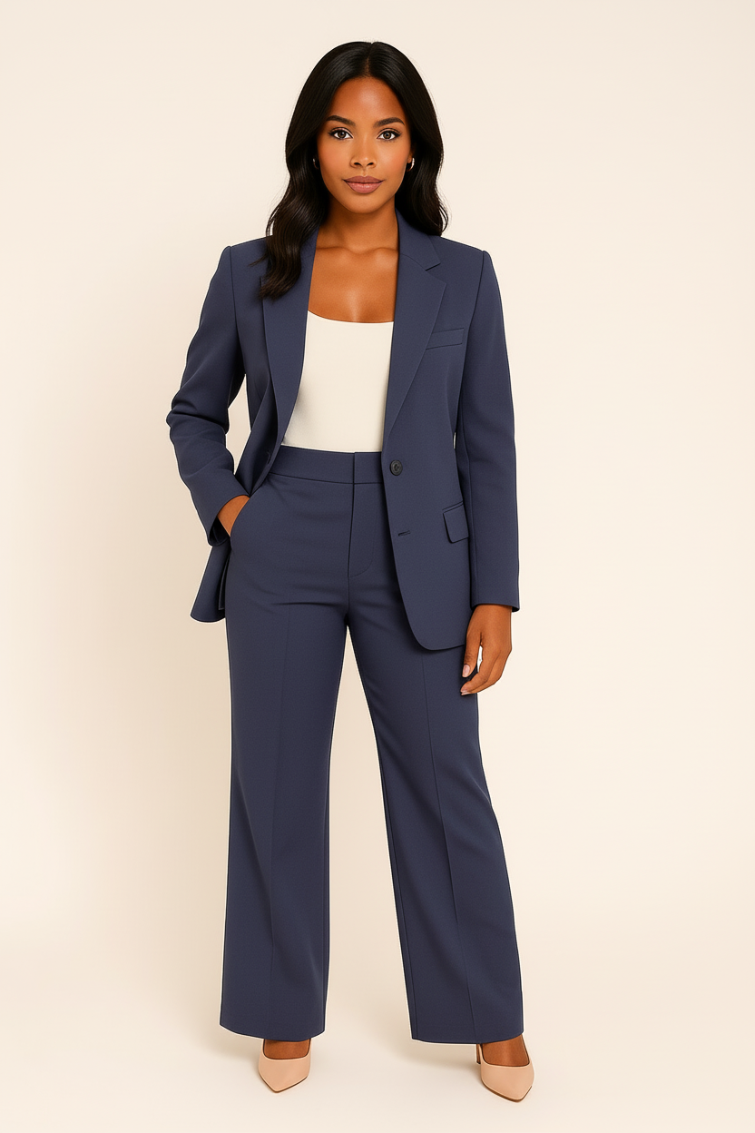 Arlene | Women's Lightweight Wool Blend Two-piece Suit