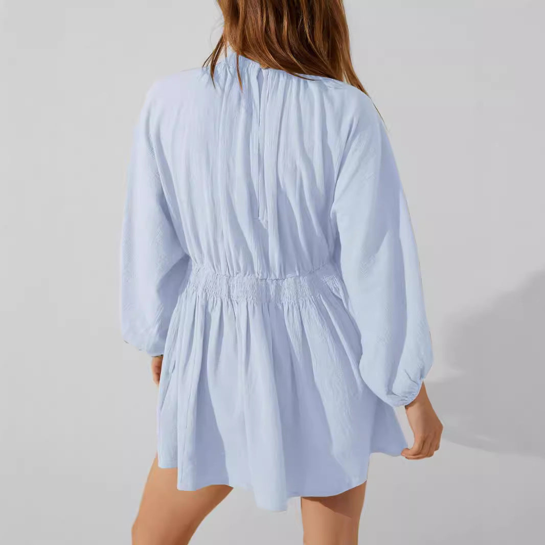 Alexandra | Women’s V-Neck Mini Dress