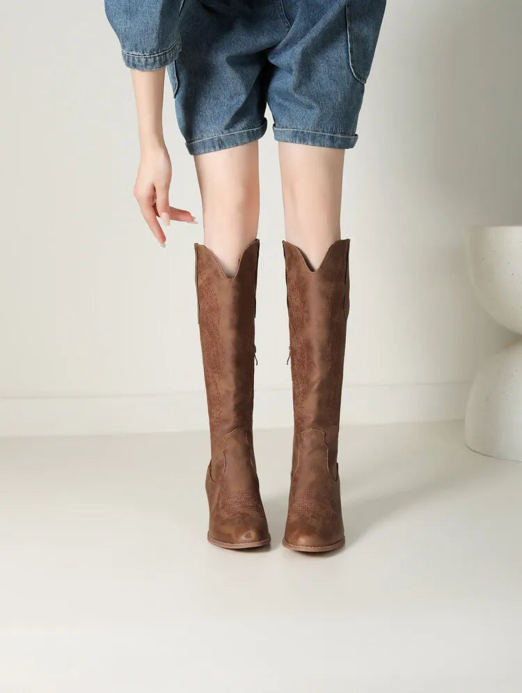 Nadja | Women’s Cowboy Knee-High Boots