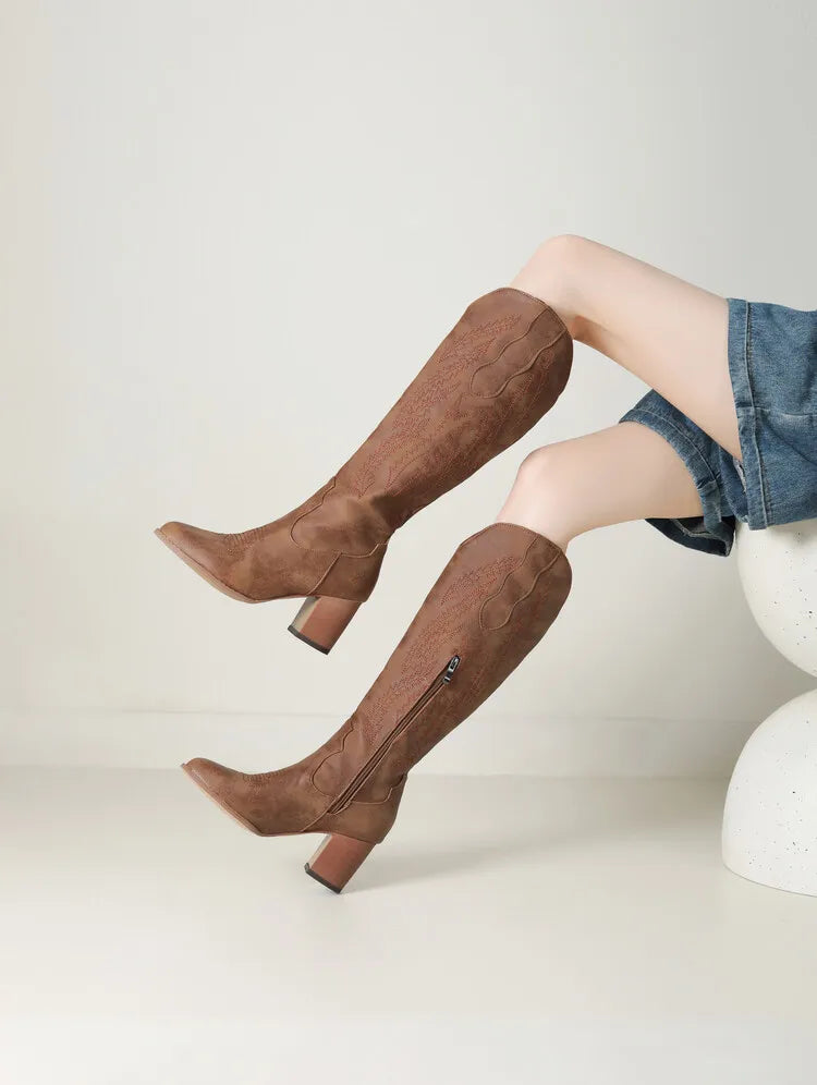 Nadja | Women’s Cowboy Knee-High Boots