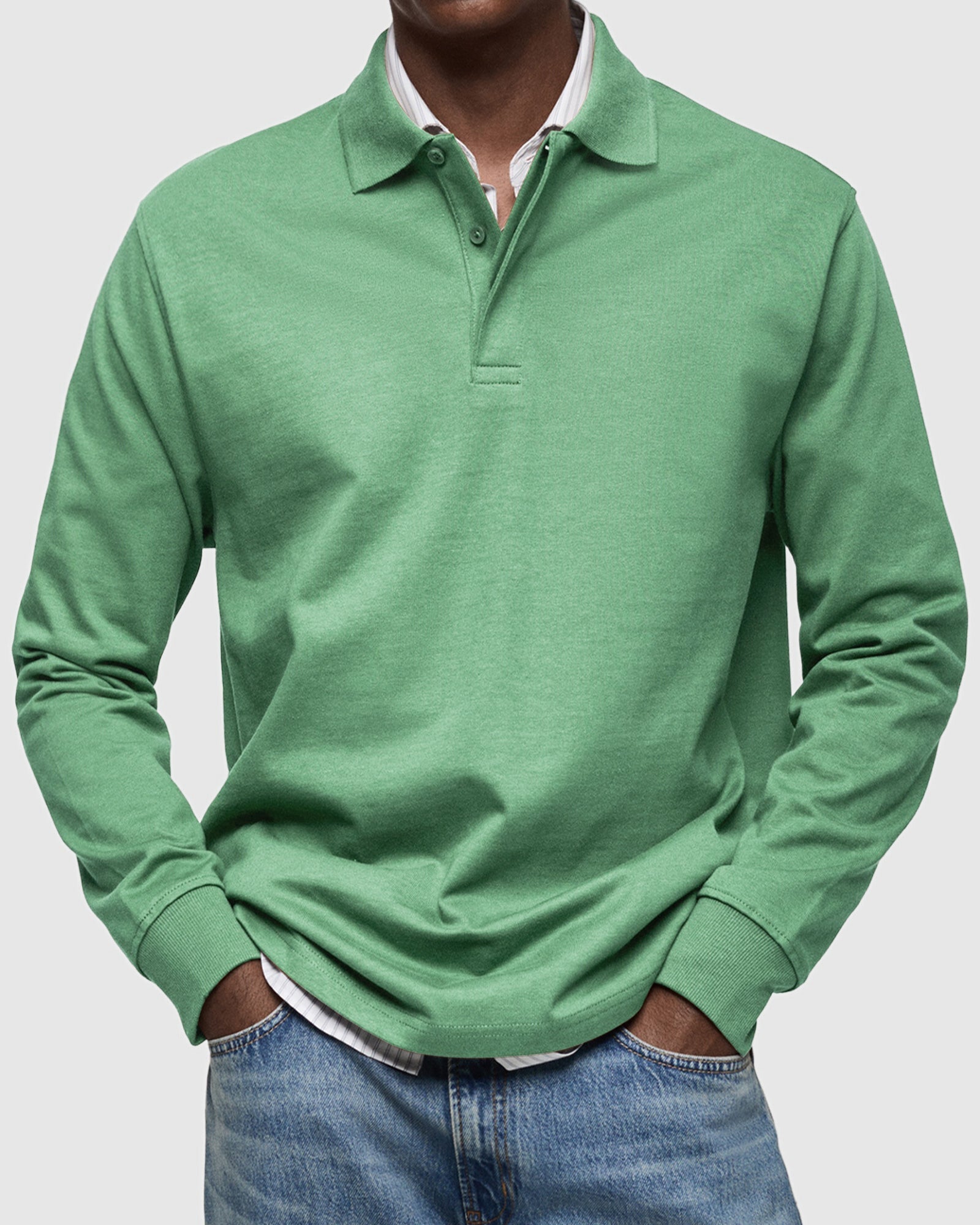 Leonard | Men’s Long Sleeve Polo