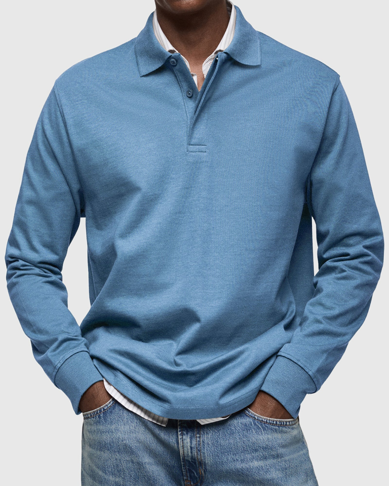 Leonard | Men’s Long Sleeve Polo