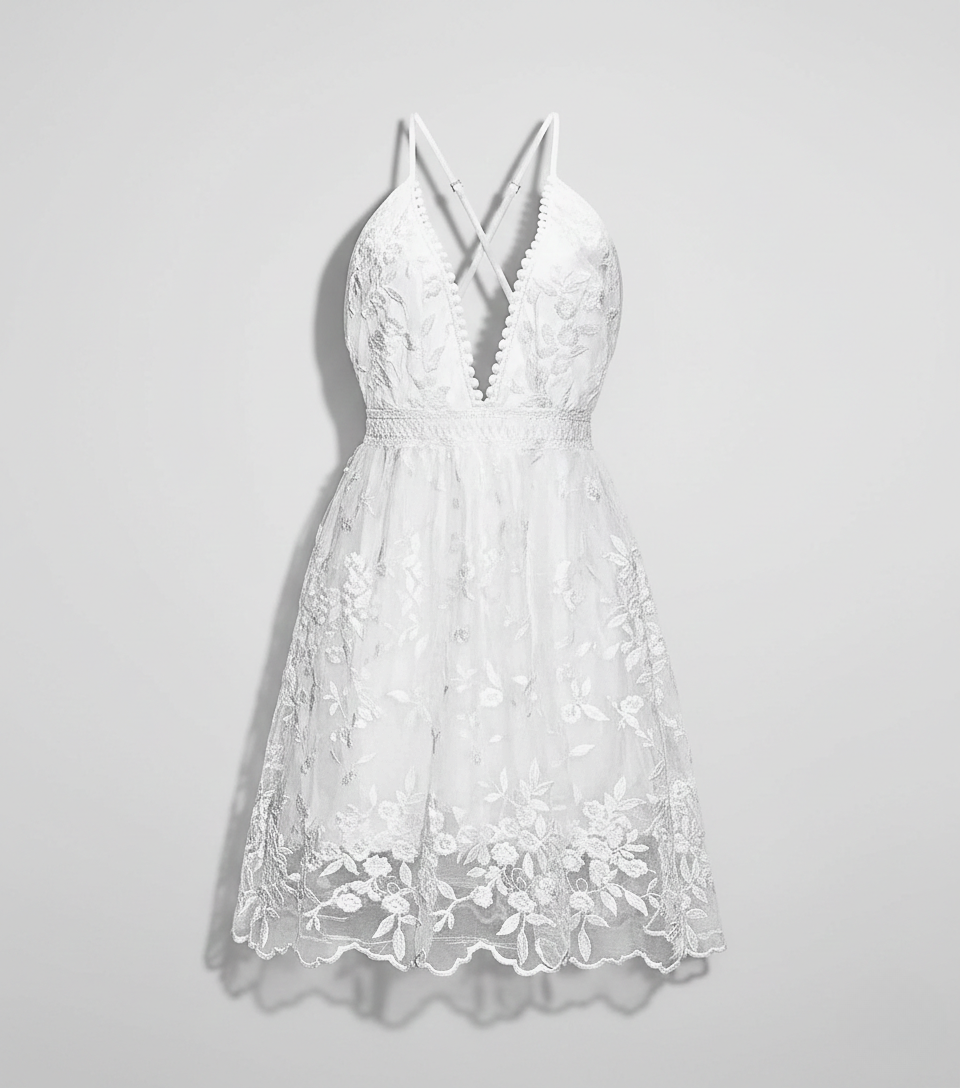 Elsie | Women’s Lace Mini Summer Dress