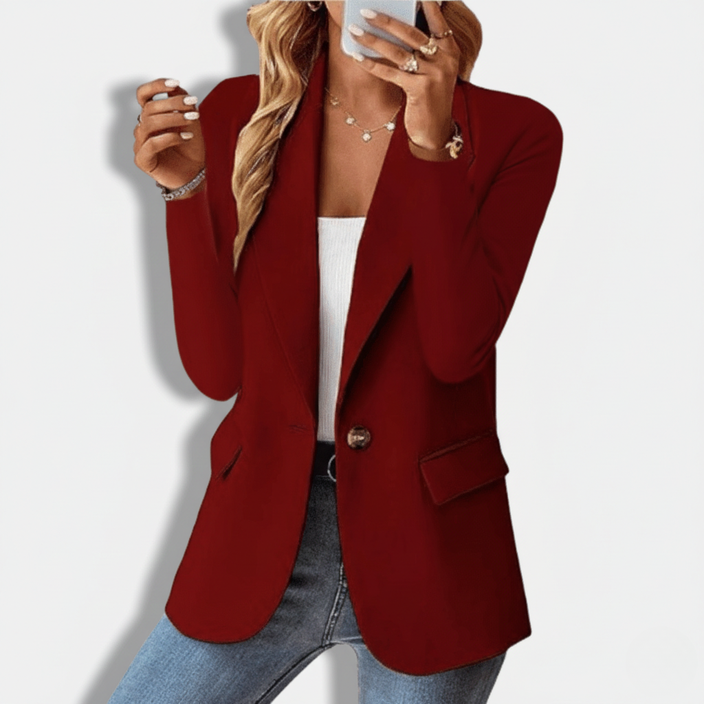 Rebeca | Women's Single-breasted Closure Blazer