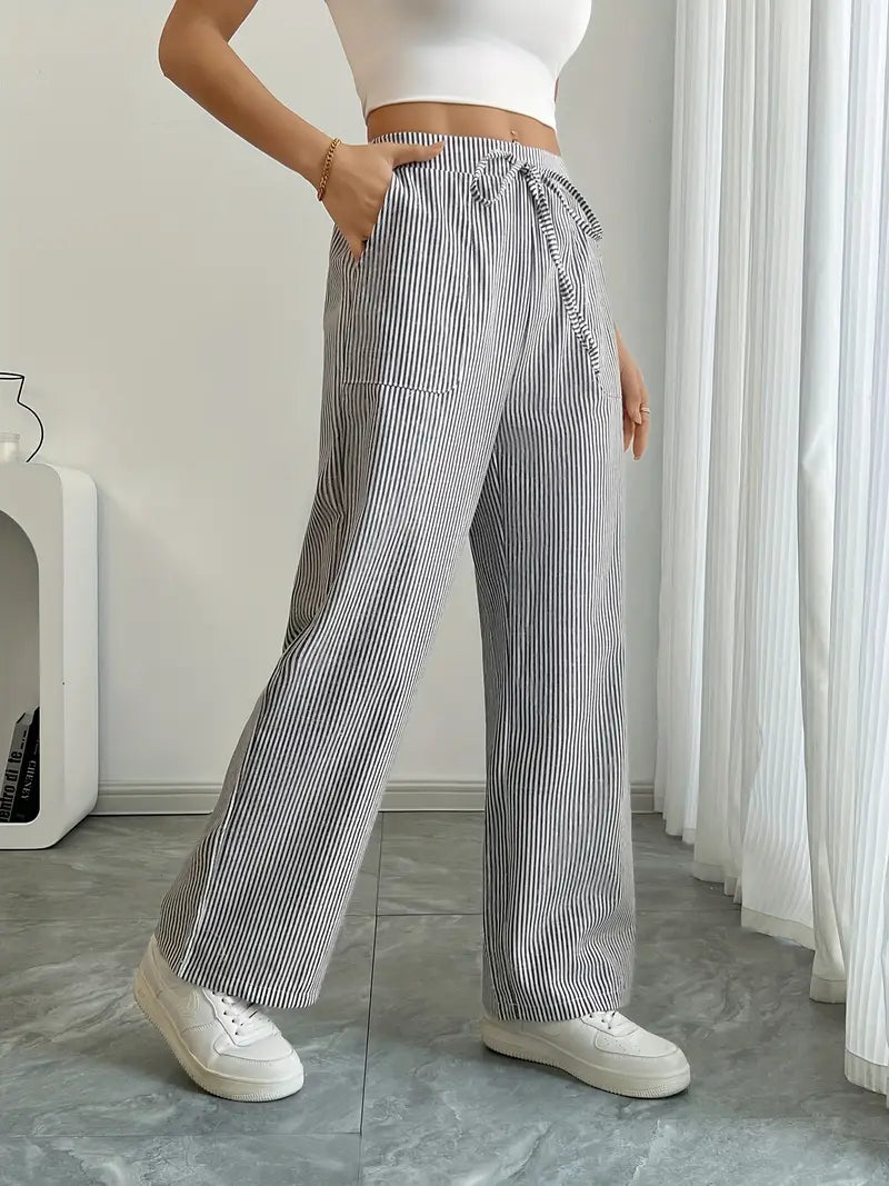 Bernice | Women’s Boho Beach Flare Trousers