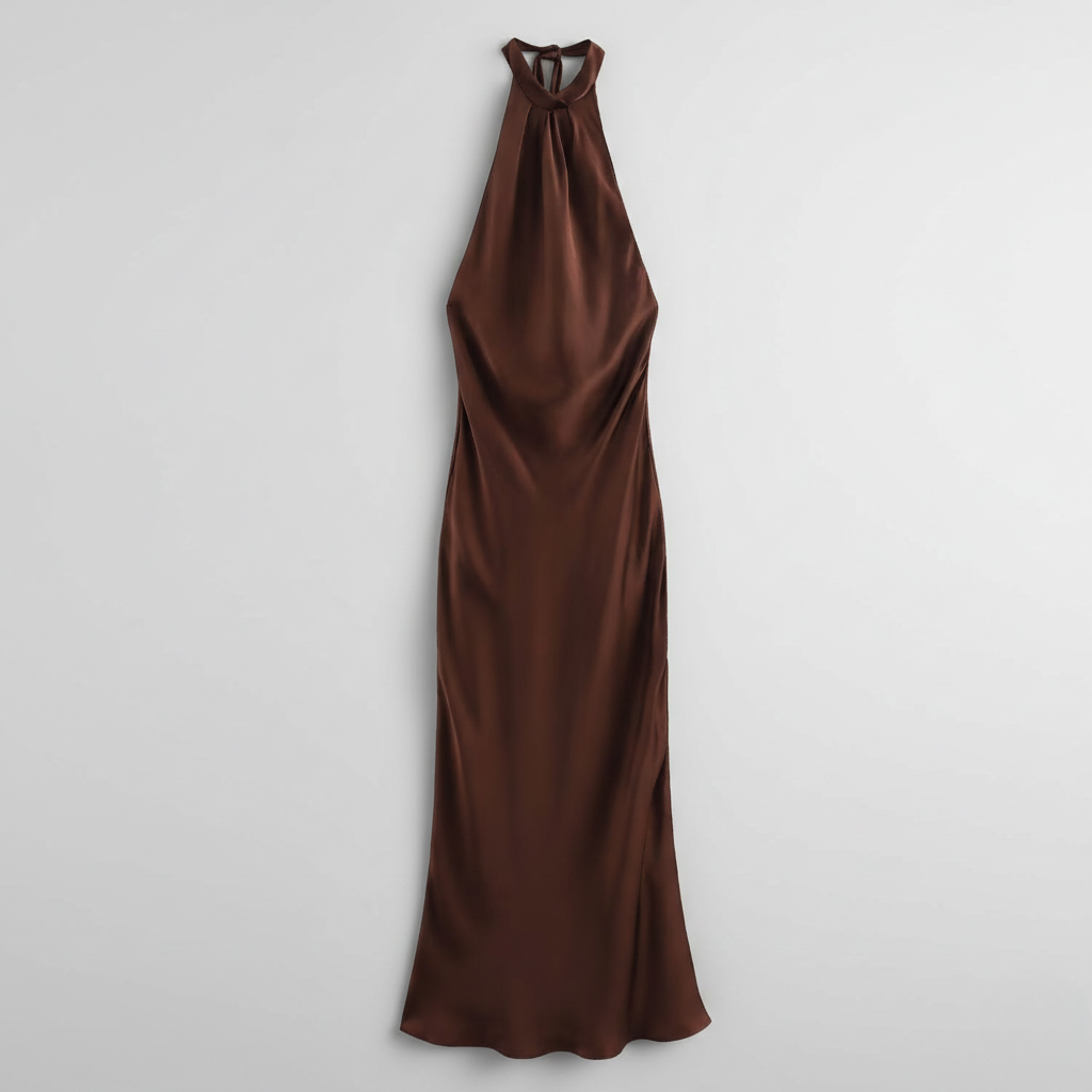 Juniper | Women’s Halter Neck Open Back Maxi Dress