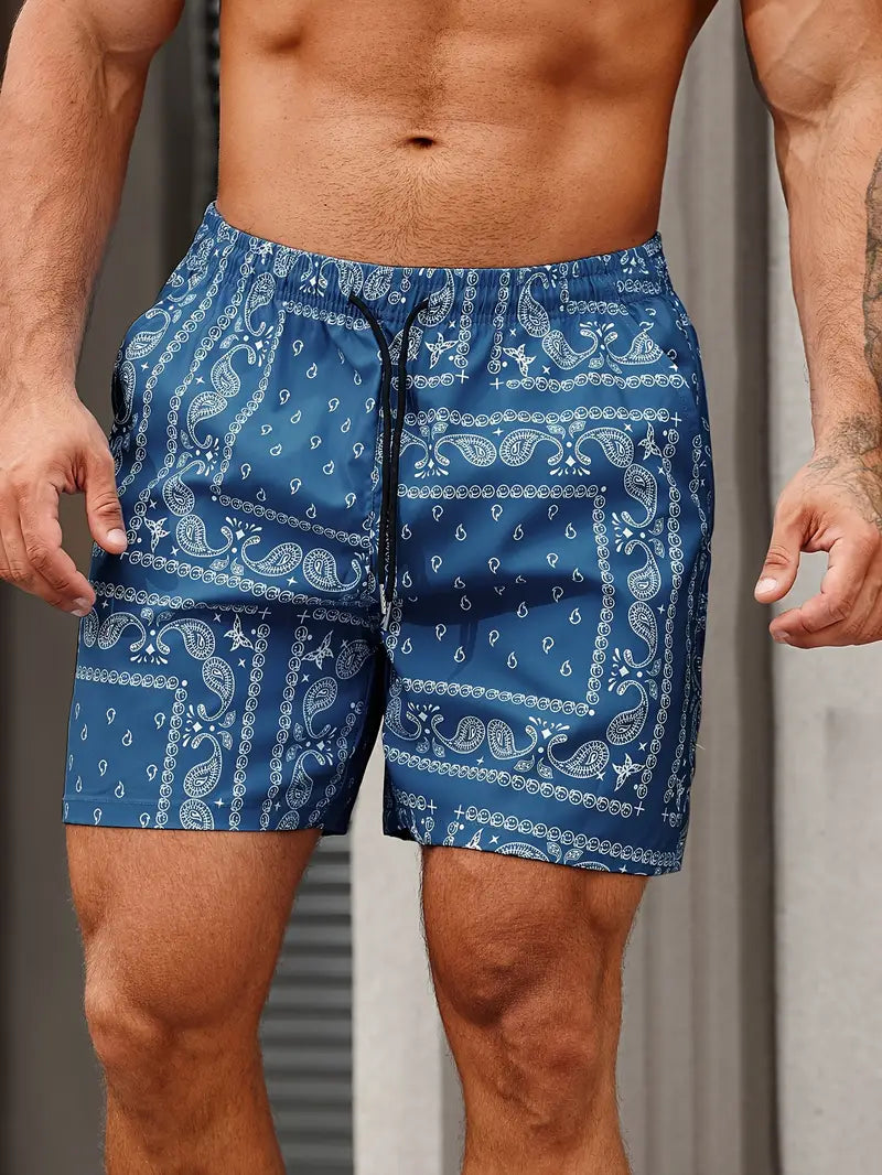 Janis | Men's Bandana Summer Shorts