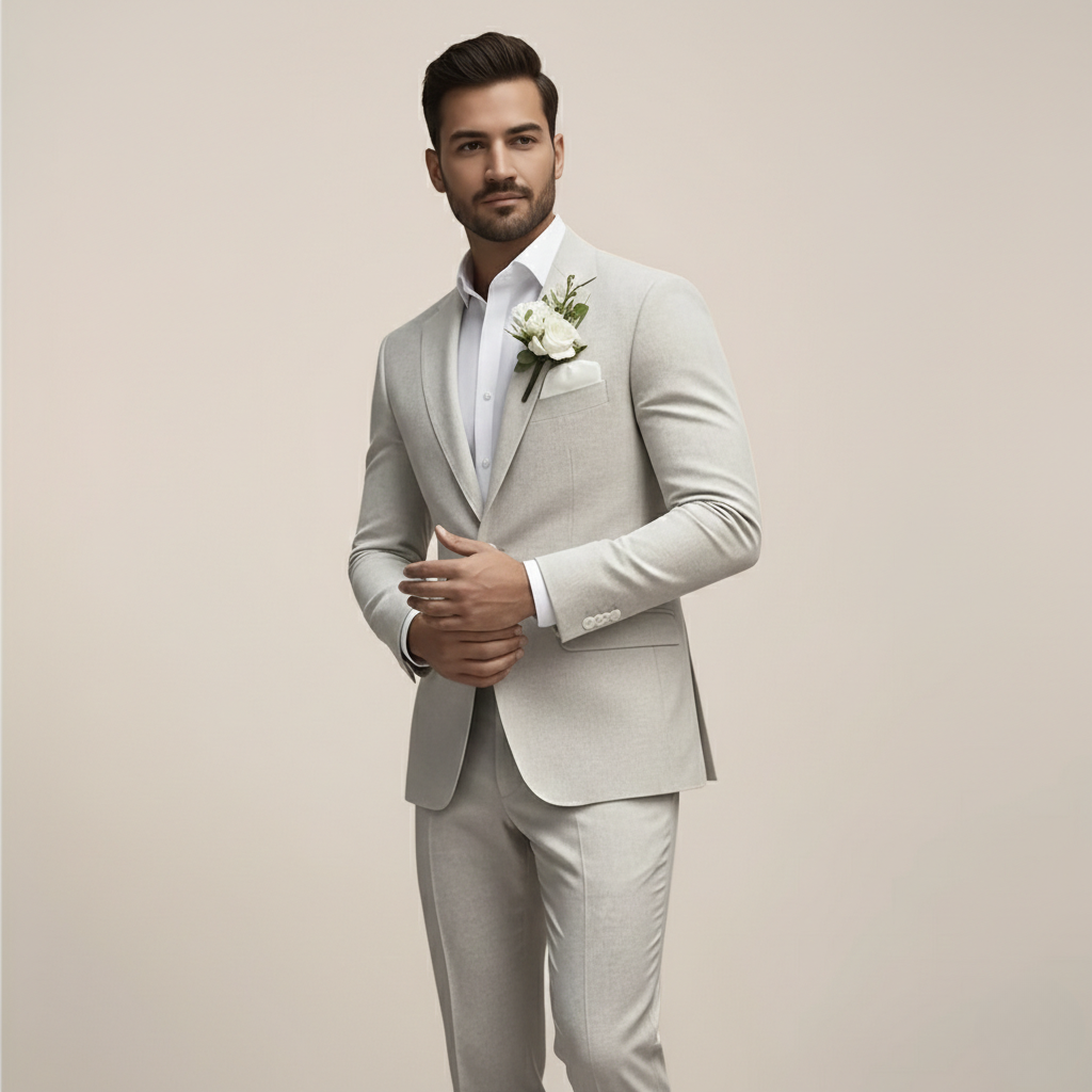 Sergio | Men’s Italian-Cut Linen Two-Piece Suit