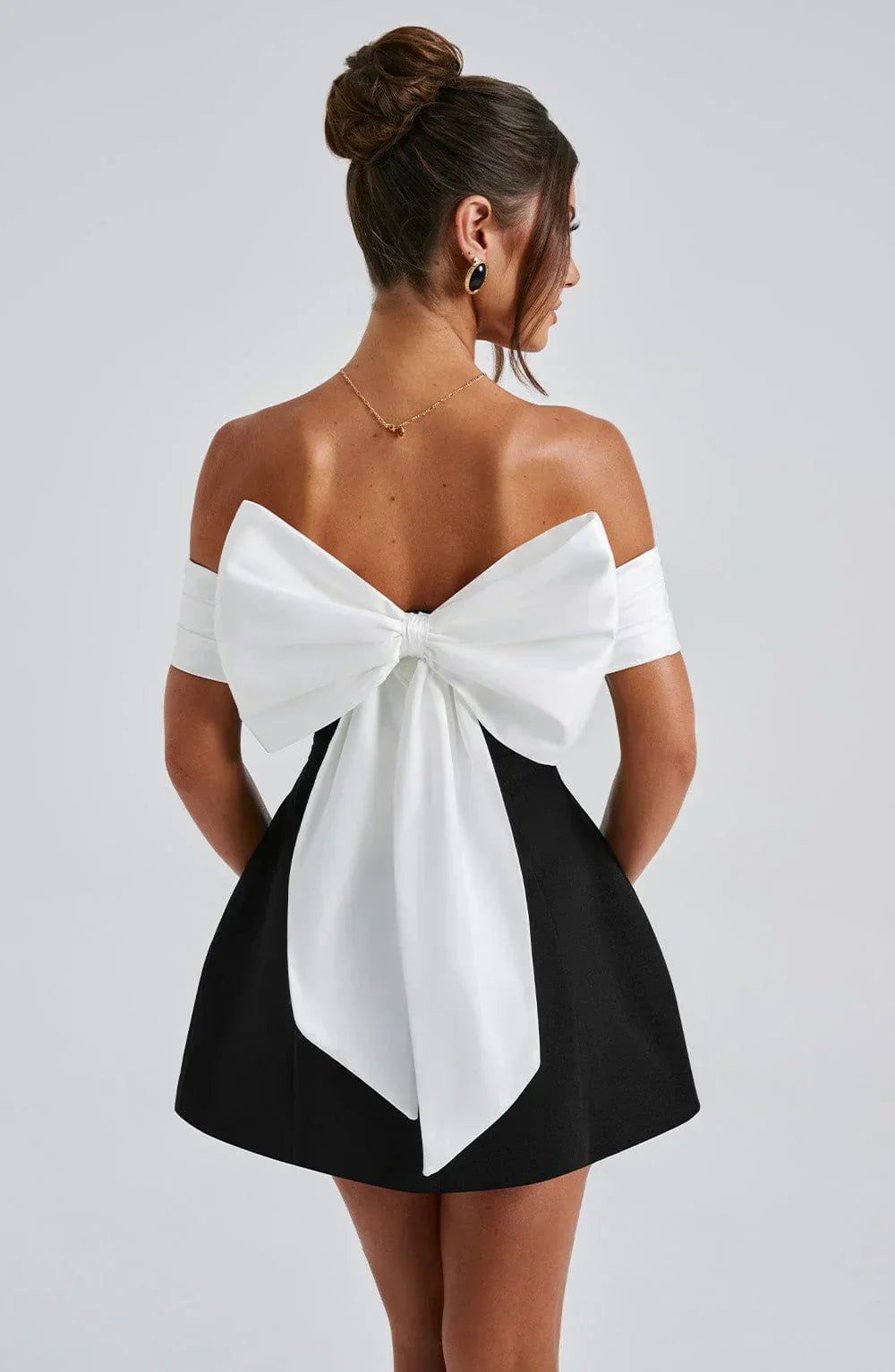 Amelia | Women’s Off-Shoulder Cocktail Mini Dress